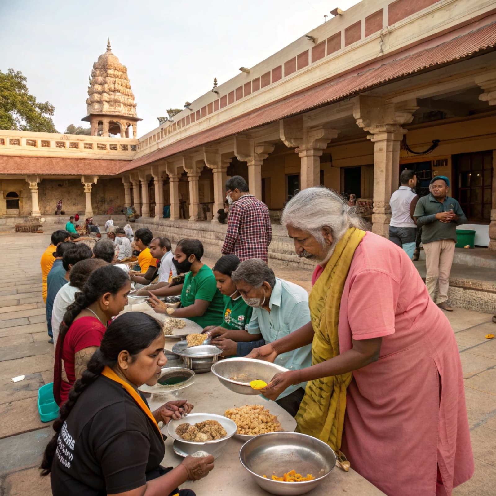 Seva, Learning and Togetherness